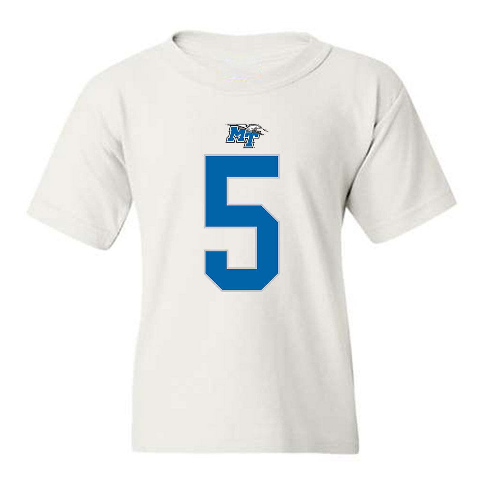 MTSU - NCAA Football : Dyson McCutcheon - Replica Shersey Youth T-Shirt-0