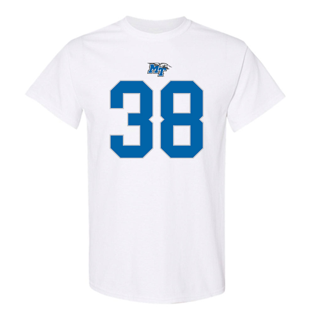 MTSU - NCAA Football : Locke Kennedy - Replica Shersey T-Shirt-0
