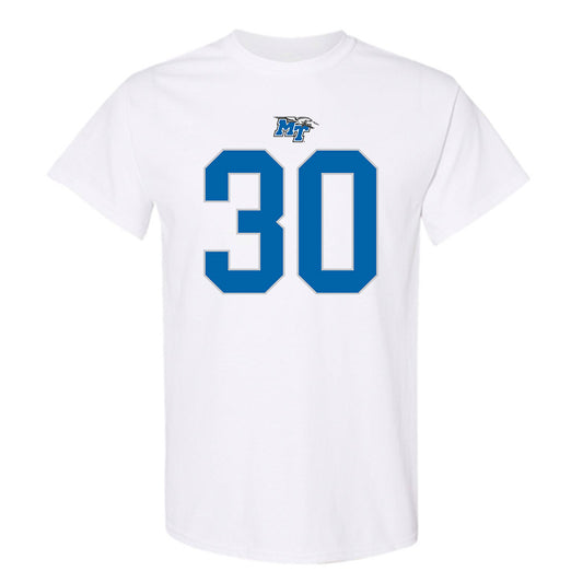 MTSU - NCAA Football : Rob Lathon Jr - Replica Shersey T-Shirt-0