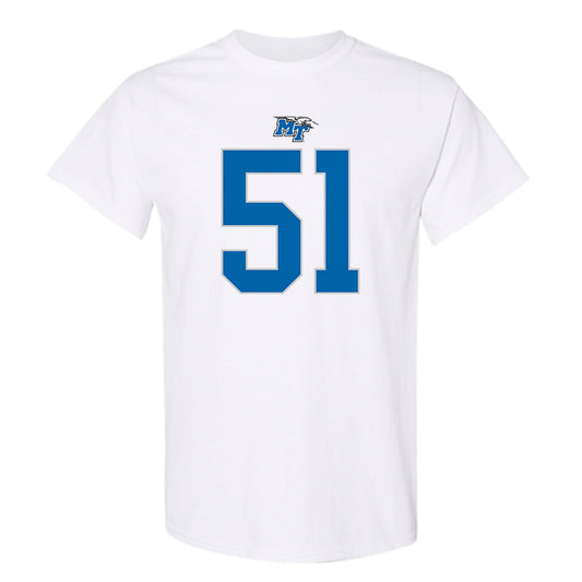 MTSU - NCAA Football : Shane Rochelle - Replica Shersey T-Shirt-0