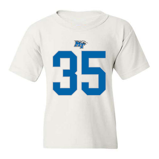 MTSU - NCAA Football : Ashton Jones - Replica Shersey Youth T-Shirt-0