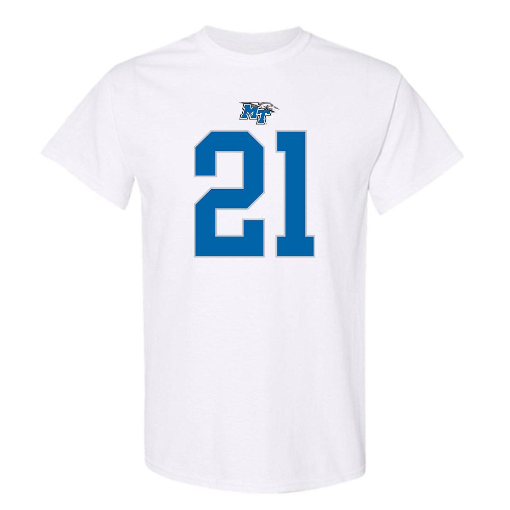 MTSU - NCAA Football : Jason Hardy - Replica Shersey T-Shirt-0