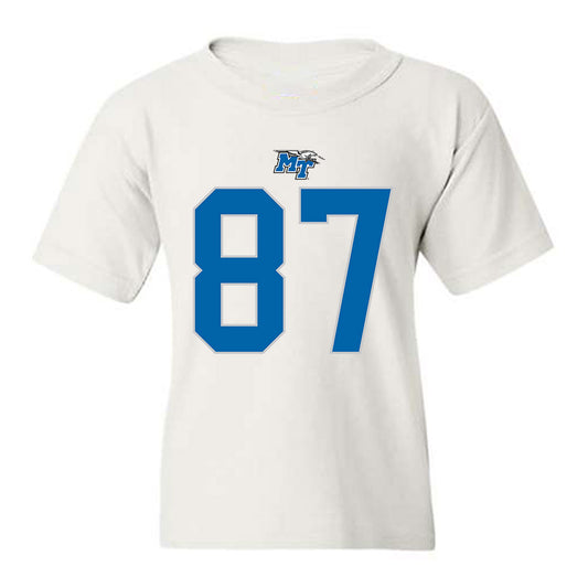 MTSU - NCAA Football : Chase Davis - Replica Shersey Youth T-Shirt-0