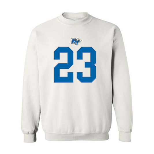 MTSU - NCAA Football : KJ Miniefield - Replica Shersey Crewneck Sweatshirt-0