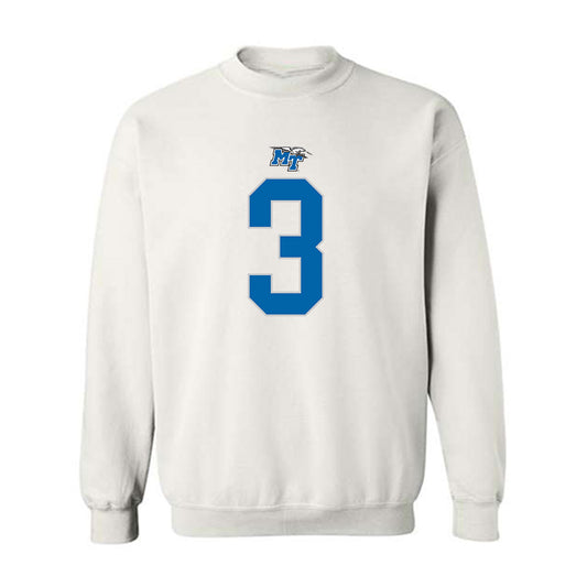 MTSU - NCAA Football : Cam Lacy - Replica Shersey Crewneck Sweatshirt-0