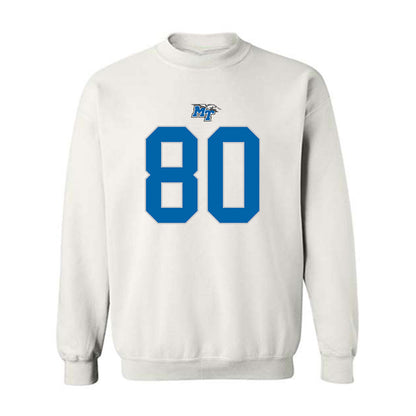 MTSU - NCAA Football : Zaidyn Moore - Replica Shersey Crewneck Sweatshirt-0