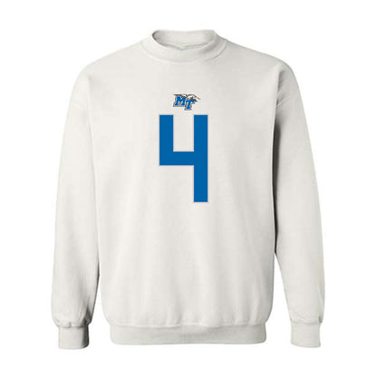 MTSU - NCAA Football : Tyree Patterson - Replica Shersey Crewneck Sweatshirt-0