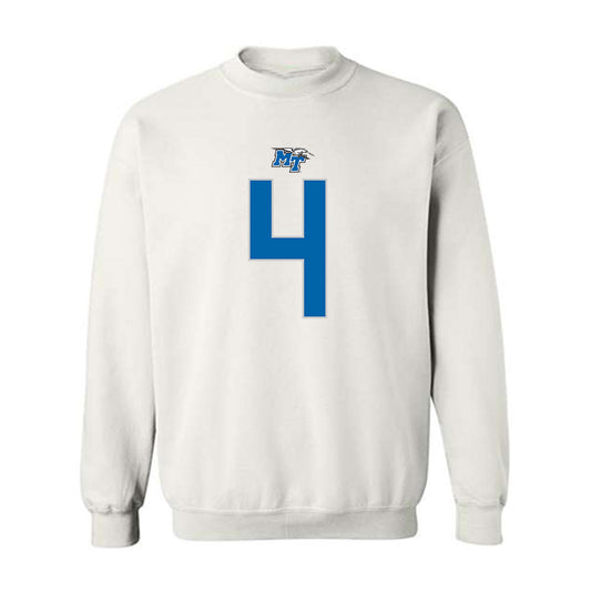 MTSU - NCAA Football : Tyree Patterson - Replica Shersey Crewneck Sweatshirt-0