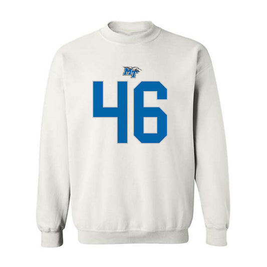 MTSU - NCAA Football : Sawyer Lovvorn - Replica Shersey Crewneck Sweatshirt-0