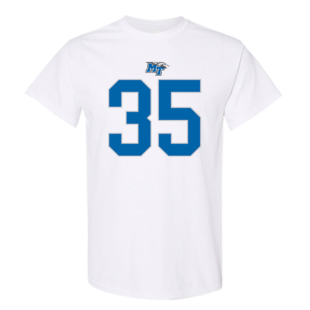 MTSU - NCAA Football : Ashton Jones - Replica Shersey T-Shirt-0