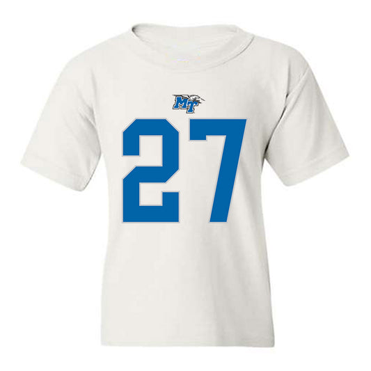 MTSU - NCAA Football : Jalen Jackson - Replica Shersey Youth T-Shirt-0