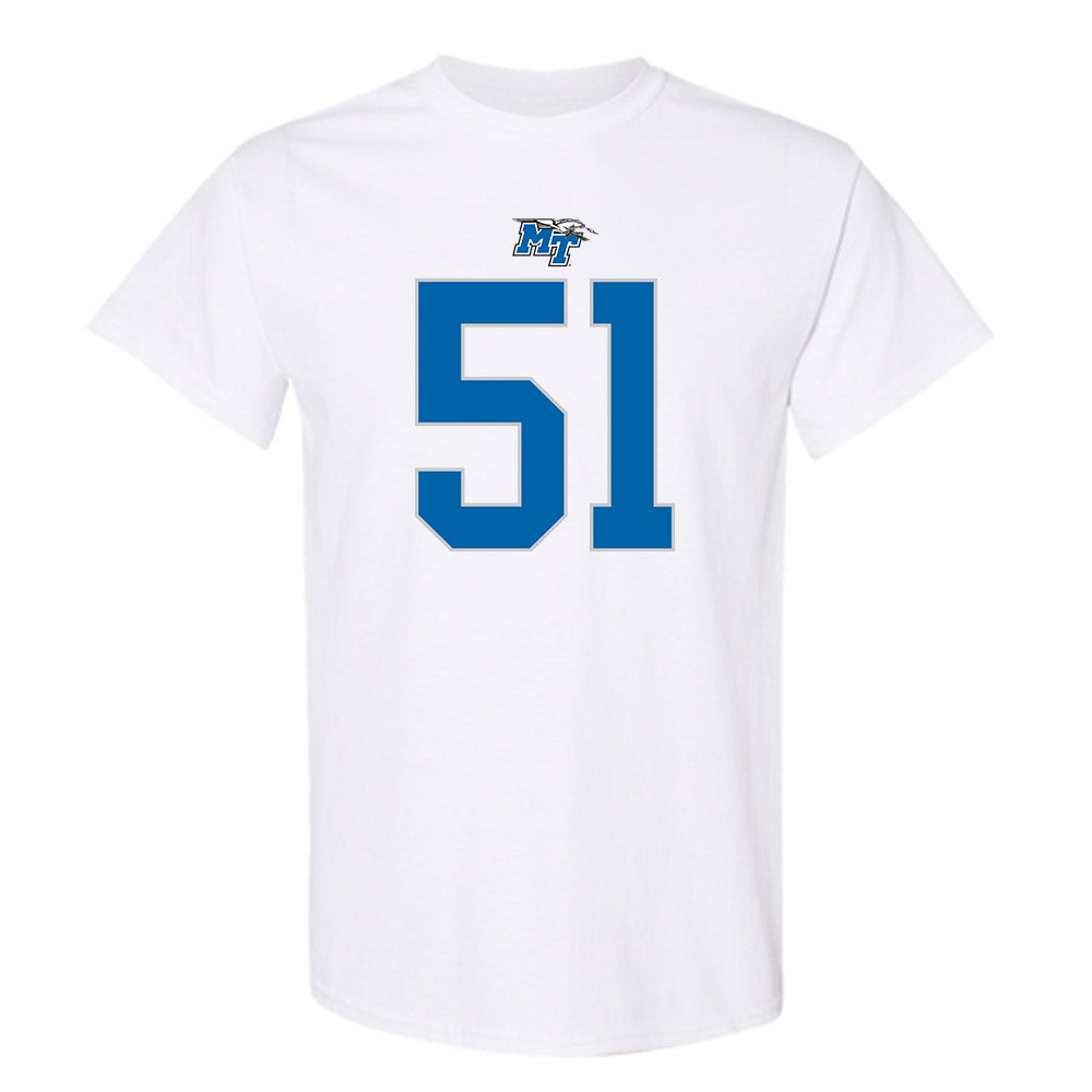 MTSU - NCAA Football : Shane Rochelle - Replica Shersey T-Shirt-0