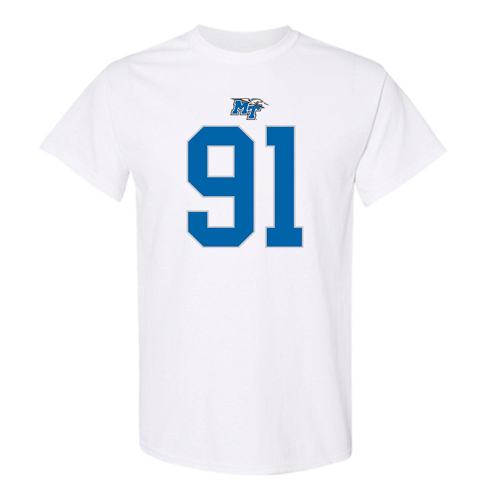 MTSU - NCAA Football : Dominic Bourgeois - Replica Shersey T-Shirt-0