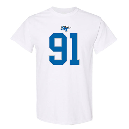 MTSU - NCAA Football : Dominic Bourgeois - Replica Shersey T-Shirt-0