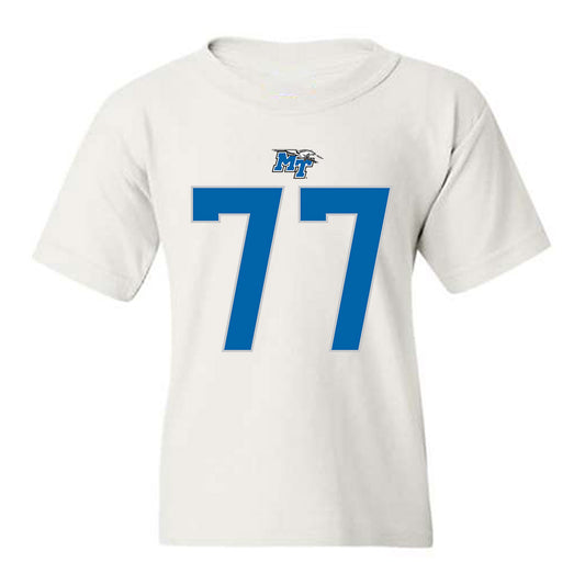 MTSU - NCAA Football : Diego Blattler - Replica Shersey Youth T-Shirt-0