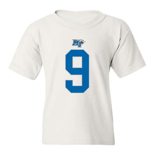 MTSU - NCAA Football : Terrence Brown - Replica Shersey Youth T-Shirt-0