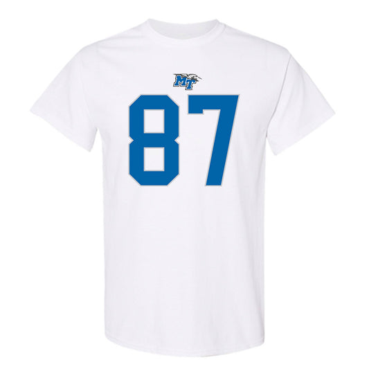 MTSU - NCAA Football : Chase Davis - Replica Shersey T-Shirt-0