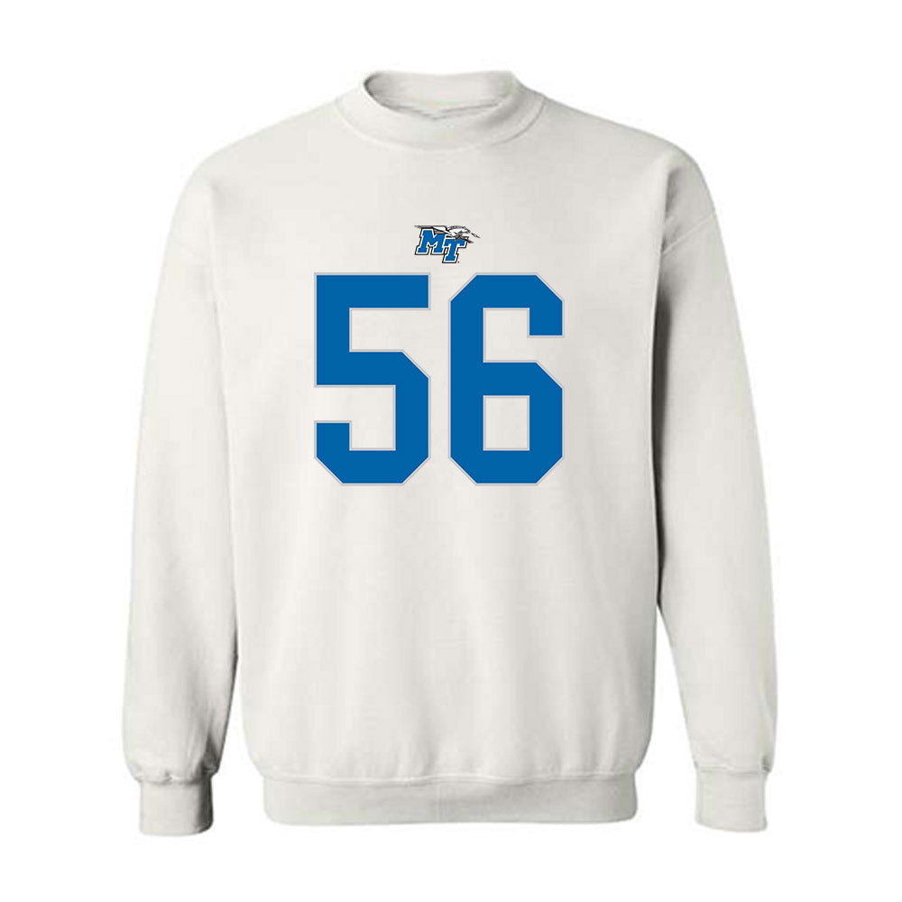 MTSU - NCAA Football : Ean Matusek - Replica Shersey Crewneck Sweatshirt-0