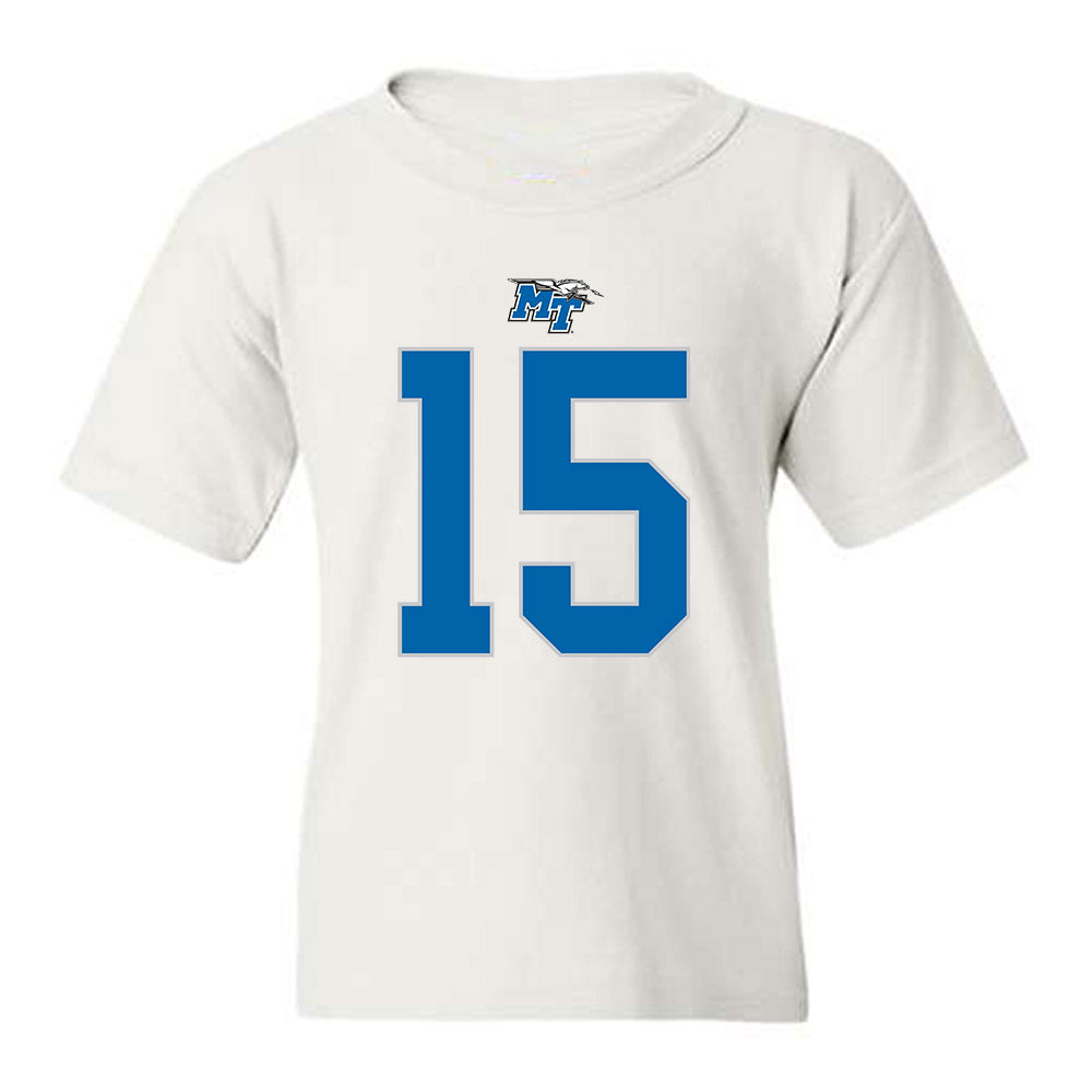 MTSU - NCAA Football : Devan Carlisle - Replica Shersey Youth T-Shirt-0