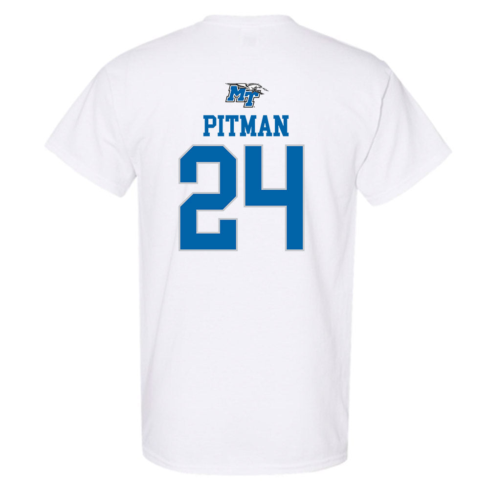 MTSU - NCAA Women's Soccer : Payton Pitman - Replica Shersey T-Shirt-1