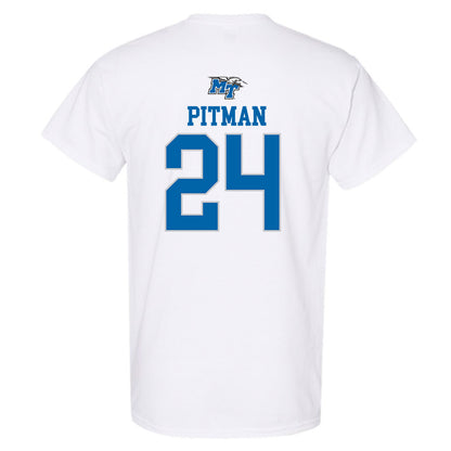 MTSU - NCAA Women's Soccer : Payton Pitman - Replica Shersey T-Shirt-1