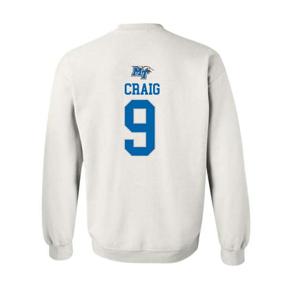 MTSU - NCAA Women's Soccer : Alli Craig - Replica Shersey Crewneck Sweatshirt-1