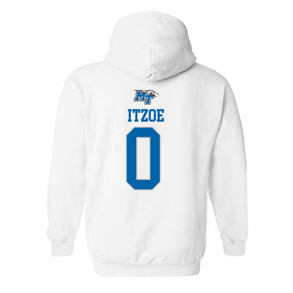 MTSU - NCAA Women's Soccer : Lydia Itzoe - Replica Shersey Hooded Sweatshirt-1