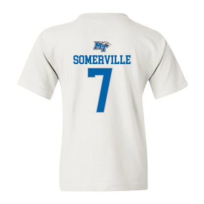 MTSU - NCAA Women's Soccer : Gracie Somerville - Replica Shersey Youth T-Shirt-1