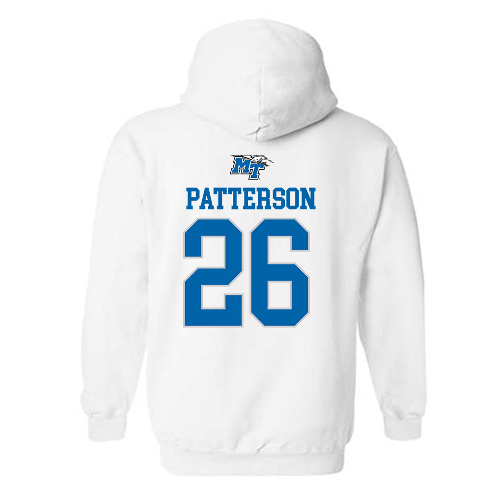 MTSU - NCAA Women's Soccer : Brynn Patterson - Replica Shersey Hooded Sweatshirt-1
