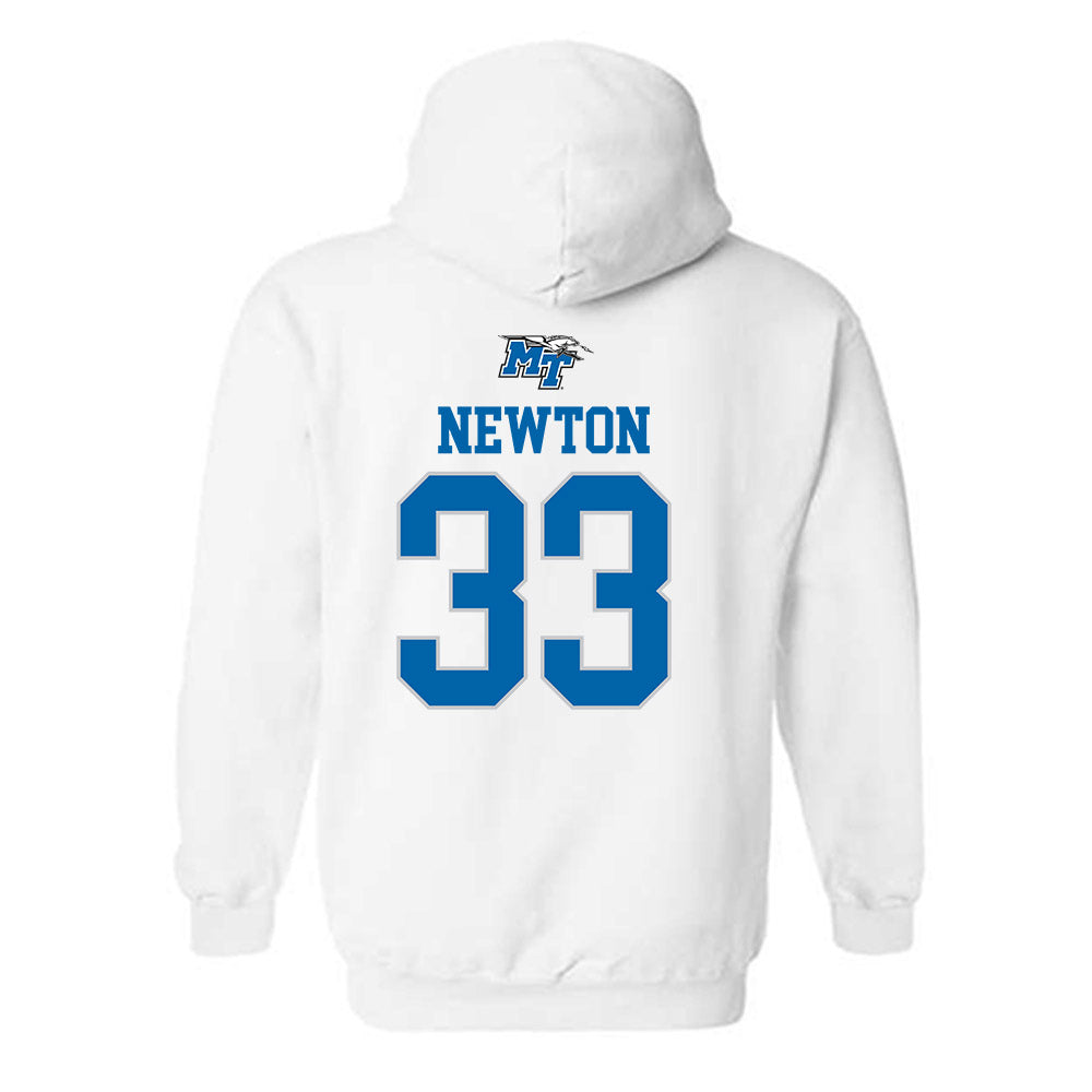 MTSU - NCAA Women's Soccer : Scottie Newton - Replica Shersey Hooded Sweatshirt-1