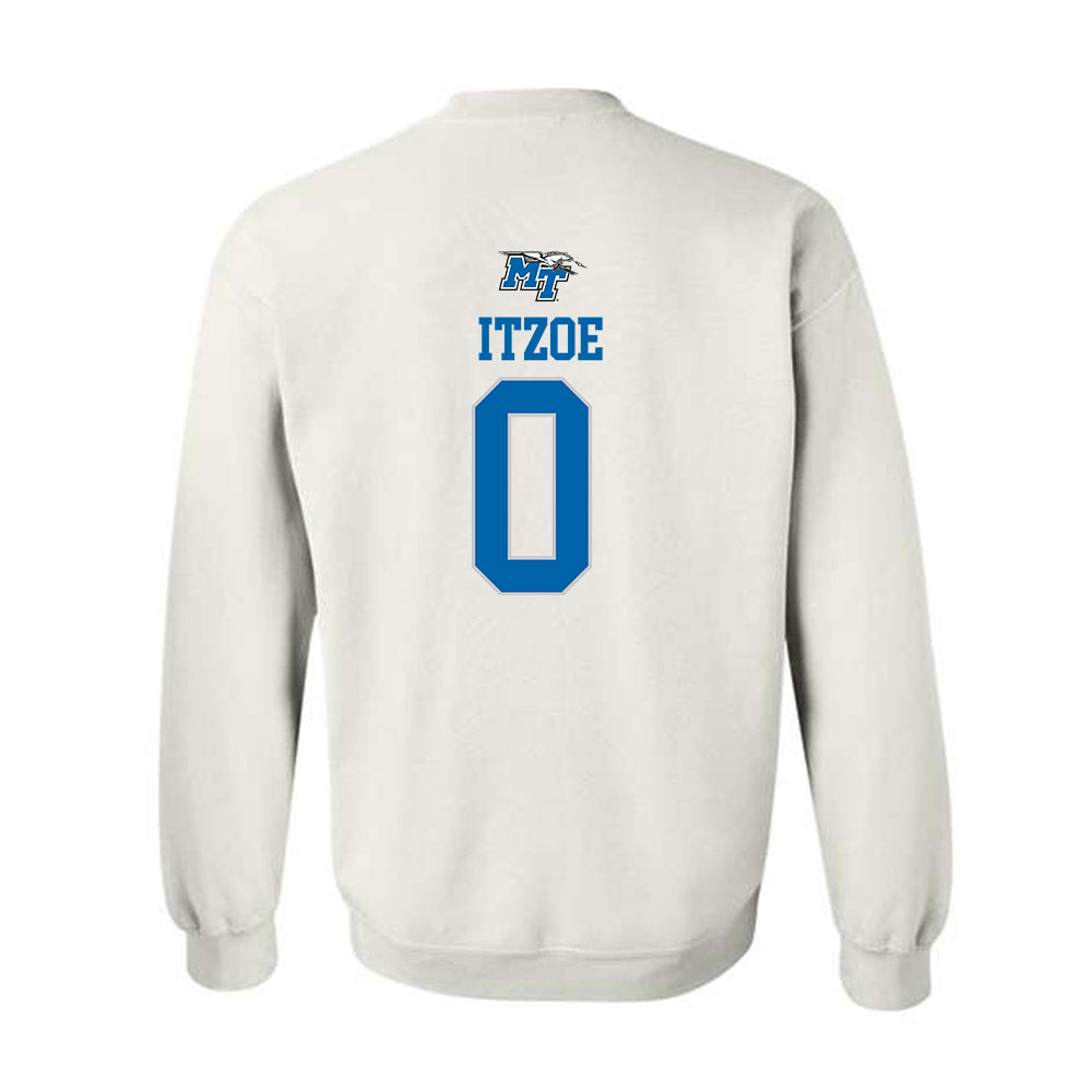 MTSU - NCAA Women's Soccer : Lydia Itzoe - Replica Shersey Crewneck Sweatshirt-1
