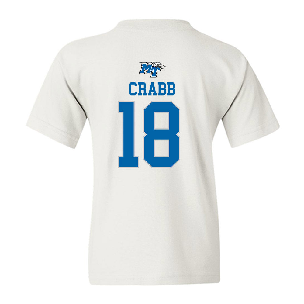 MTSU - NCAA Women's Soccer : Hailey Crabb - Replica Shersey Youth T-Shirt-1
