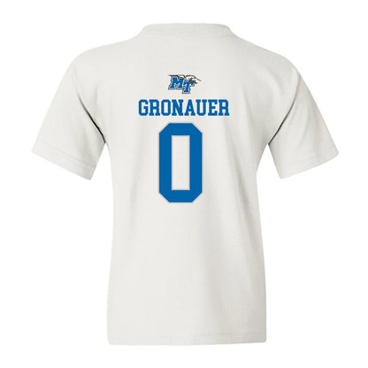MTSU - NCAA Women's Soccer : Demi Gronauer - Replica Shersey Youth T-Shirt-1