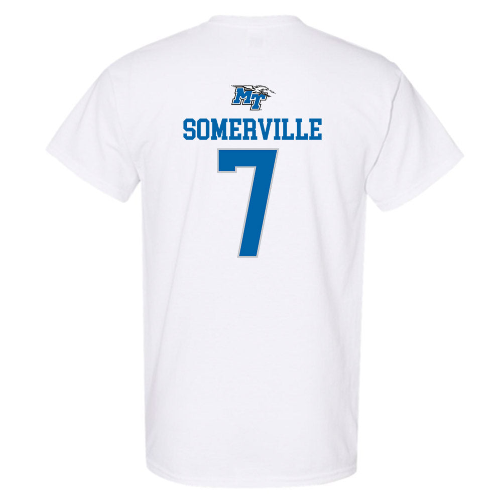 MTSU - NCAA Women's Soccer : Gracie Somerville - Replica Shersey T-Shirt-1
