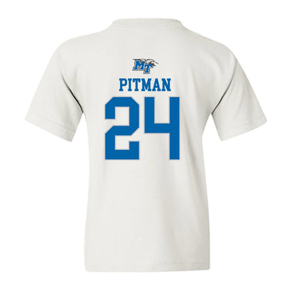 MTSU - NCAA Women's Soccer : Payton Pitman - Replica Shersey Youth T-Shirt-1
