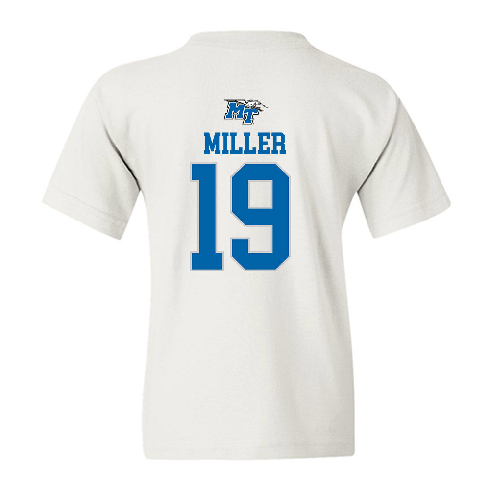 MTSU - NCAA Women's Soccer : Liza Miller - Replica Shersey Youth T-Shirt-1