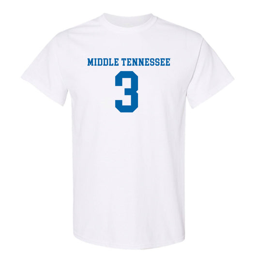 MTSU - NCAA Women's Soccer : Megan Carroll - Replica Shersey T-Shirt-0