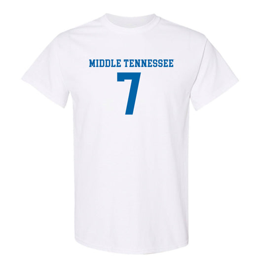 MTSU - NCAA Women's Soccer : Gracie Somerville - Replica Shersey T-Shirt-0