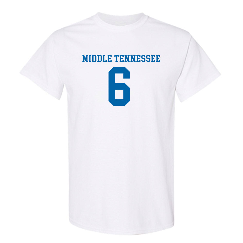 MTSU - NCAA Women's Soccer : Nev Herzog - Replica Shersey T-Shirt-0