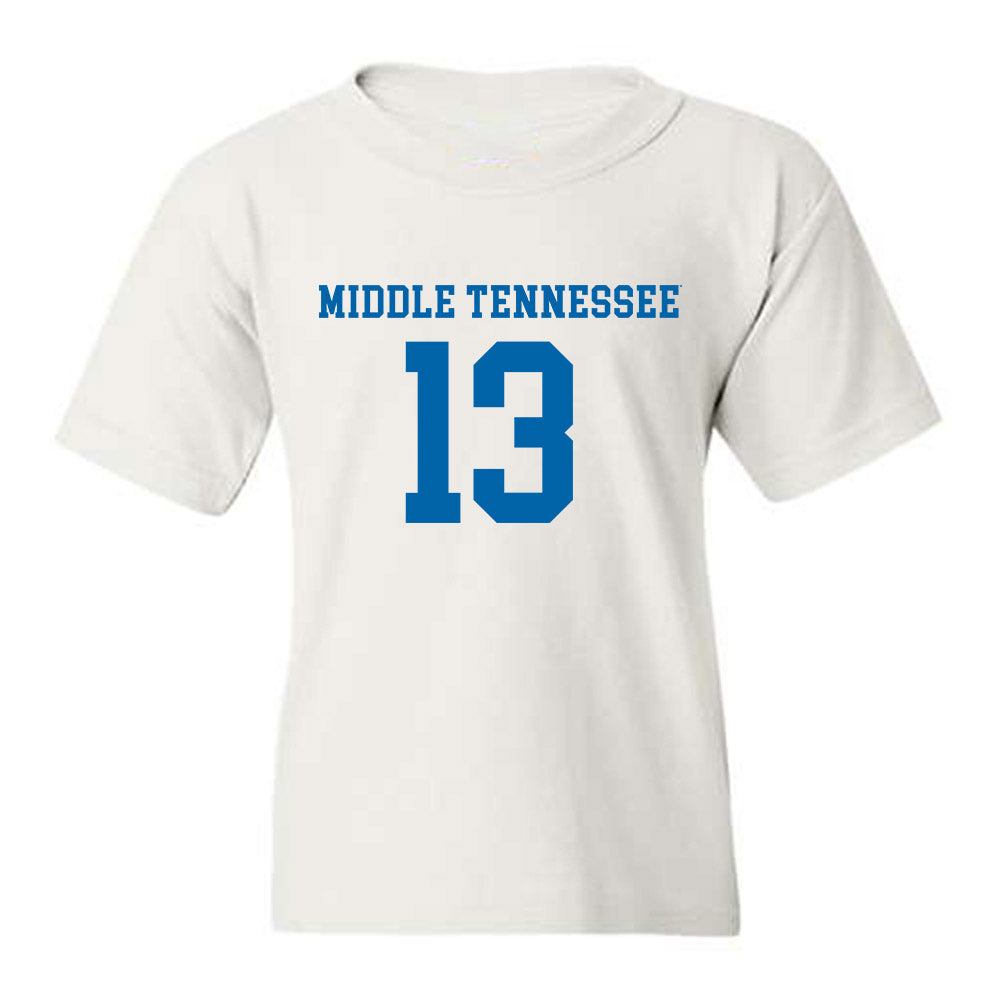 MTSU - NCAA Women's Soccer : Olivia Best - Replica Shersey Youth T-Shirt-0