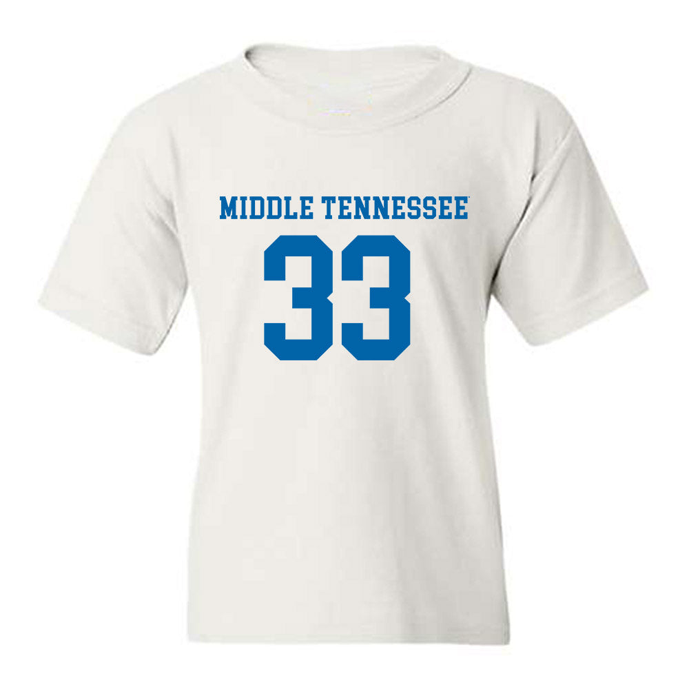 MTSU - NCAA Women's Soccer : Scottie Newton - Replica Shersey Youth T-Shirt-0