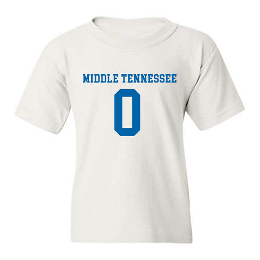 MTSU - NCAA Women's Soccer : Demi Gronauer - Replica Shersey Youth T-Shirt-0