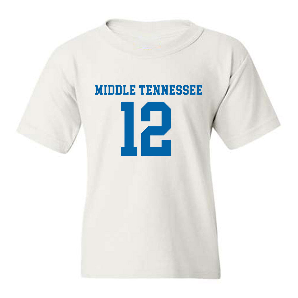 MTSU - NCAA Women's Soccer : Mya Stenehjem - Replica Shersey Youth T-Shirt-0