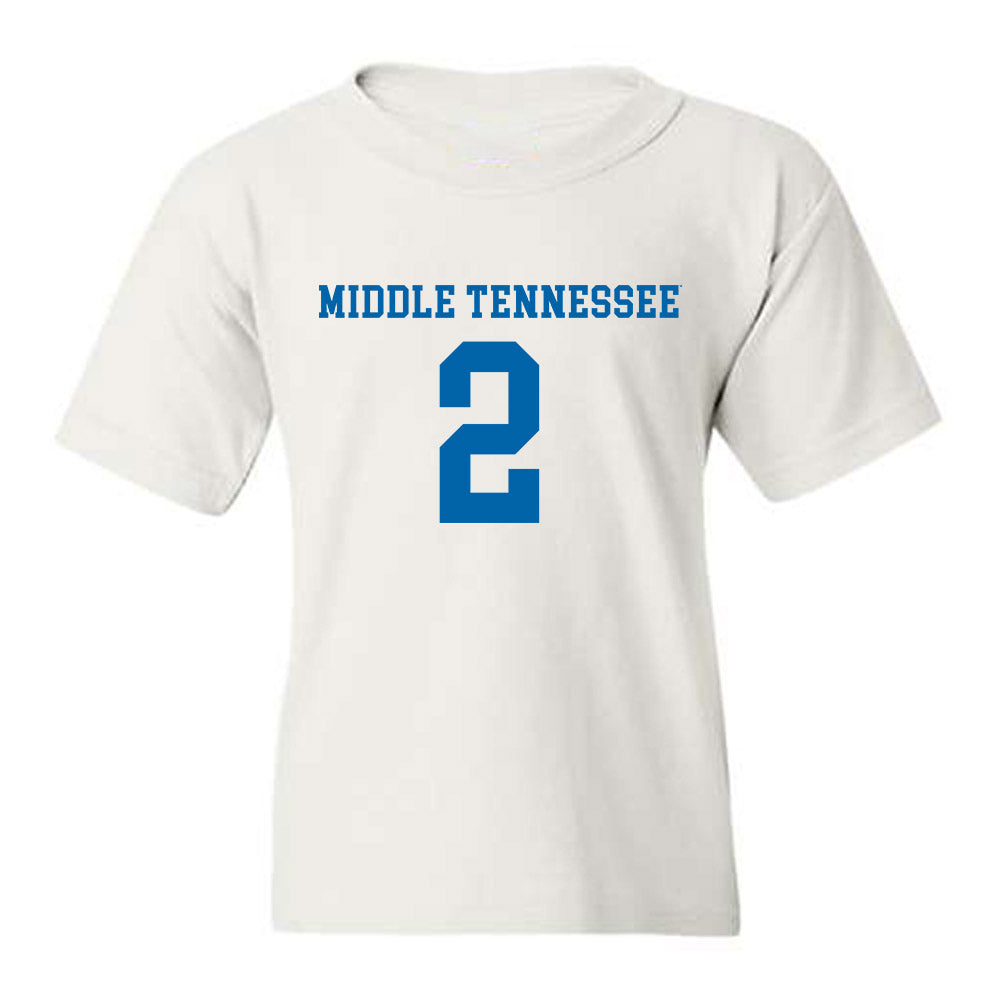 MTSU - NCAA Women's Soccer : Hannah Murphy - Replica Shersey Youth T-Shirt-0