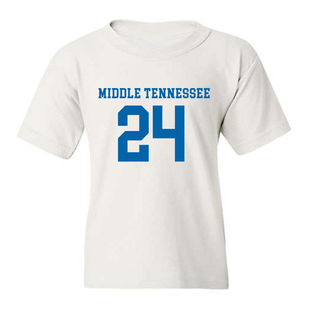 MTSU - NCAA Women's Soccer : Payton Pitman - Replica Shersey Youth T-Shirt-0