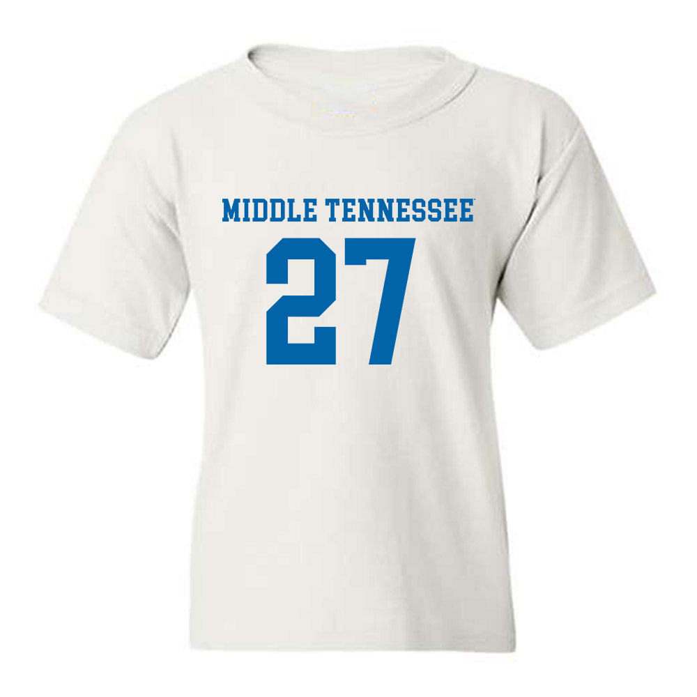 MTSU - NCAA Women's Soccer : Avery Yagle - Replica Shersey Youth T-Shirt-0