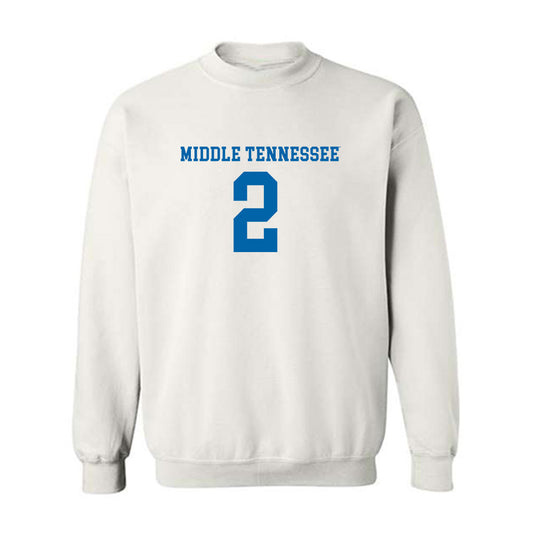 MTSU - NCAA Women's Soccer : Hannah Murphy - Replica Shersey Crewneck Sweatshirt-0