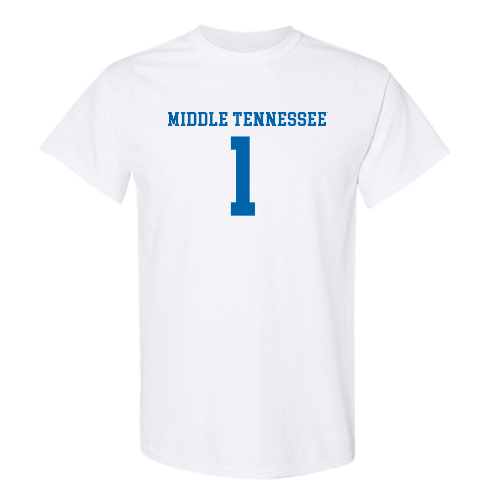MTSU - NCAA Women's Soccer : Ella Sellers - Replica Shersey T-Shirt-0