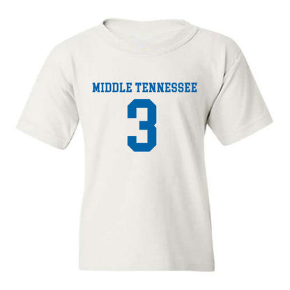 MTSU - NCAA Women's Soccer : Megan Carroll - Replica Shersey Youth T-Shirt-0