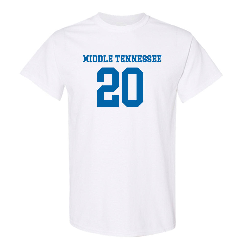 MTSU - NCAA Women's Soccer : Valentina Navetta - Replica Shersey T-Shirt-0